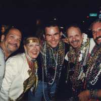 A group of unknown people.