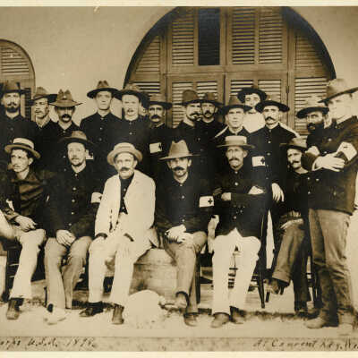 Army Medical Corps at Convent of Mary Immaculate