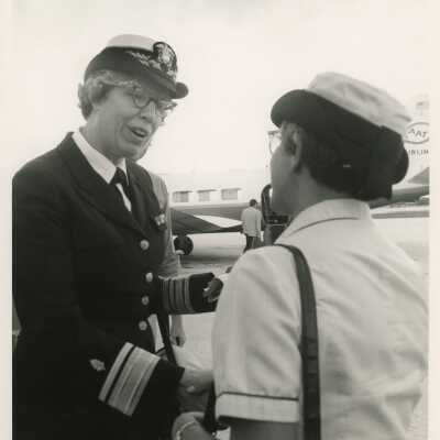 Rear Admiral Alene B. Duerk at NAS Key West