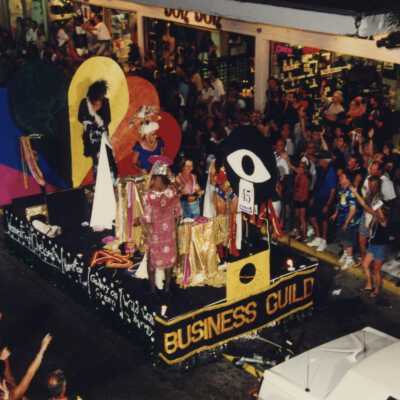 Float number 45 in the parade.