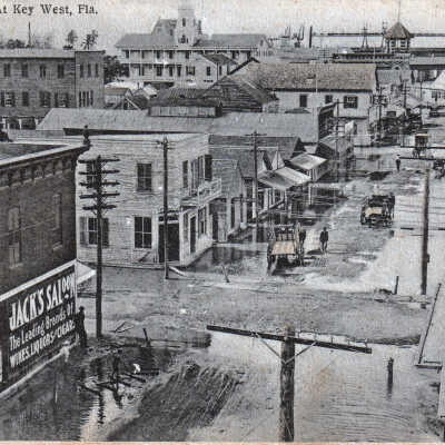 High Tide at Key West, Fla.