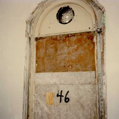 A window with the number 46.
