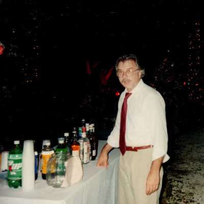 Joe Pais at Fort East Martello Museum