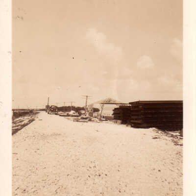 Old Seven Mile Bridge construction