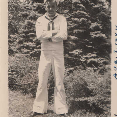 Sailor from the U.S.S. Key West (PF-17)