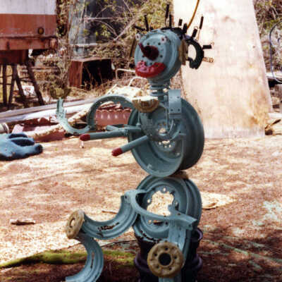 Stanley Papio's Sit and Think Sculpture