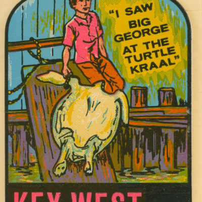 Key West Turtle Kraal Travel Decal