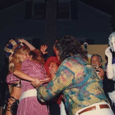 Unknown people at the Coronation Ball.