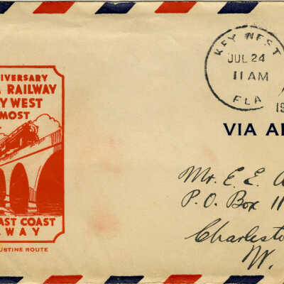 Overseas Railway Commemorative Envelope