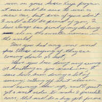 Letter from Naval Air Station Key West during Cuban Missile Crisis