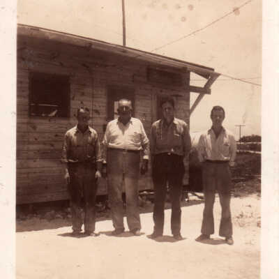 Old Seven Mile Bridge construction