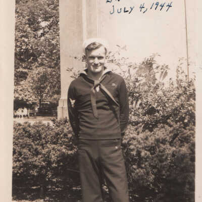 Sailor from the U.S.S. Key West (PF-17)