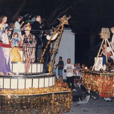 A float in the parade.