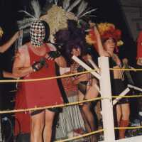 A float in the parade.