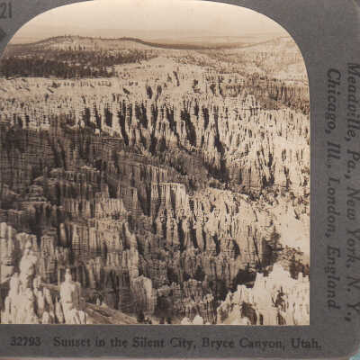 Sunset in the Silent City, Bryce Canyon, Utah
