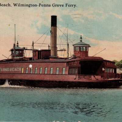 Steamer LONG BEACH, Wilmington-Penns Grove Ferry