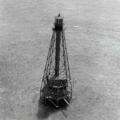 Sombrero Key Lighthouse: Copyright: © Key West Art & Historical Society; Origformat: Print-Photographic; Resolution: 300 dpi