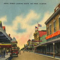 Duval Street Looking South, Key West, Florida