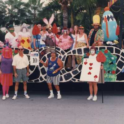 Float number 10 in the parade.