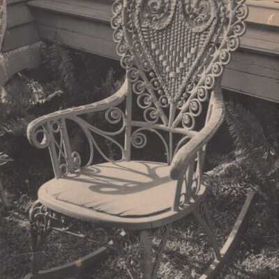 Wicker rocking chair: Copyright: © Key West Art & Historical Society; Origformat: Print-Photographic