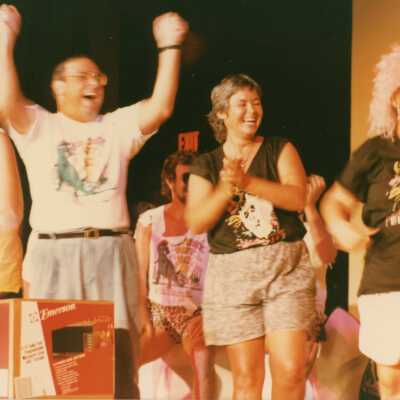 Some sort of performance going on.