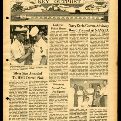 'Key Outpost' Newspaper: Copyright: @ Key West Art & Historical Society; Origformat: Print-Photographic