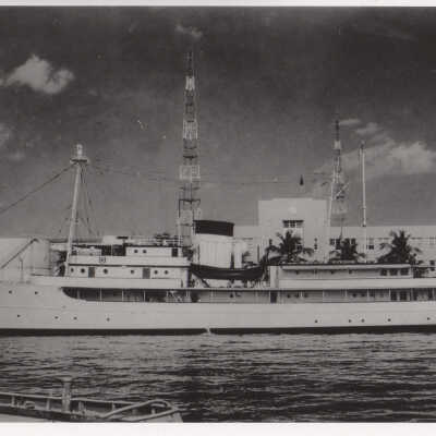 Presidential Yacht WILLIAMSBURG at Naval Station Key West