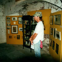 Exhibit at East Martello