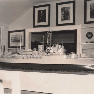Model of USS GREENWICH BAY