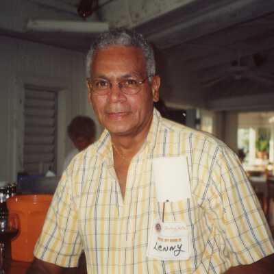 A man by the name of Lenny at a FF party.