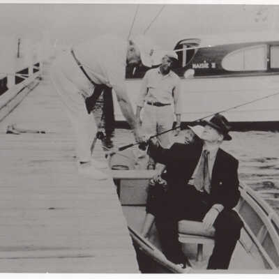 Herbert Hoover at Key Largo Anglers Club