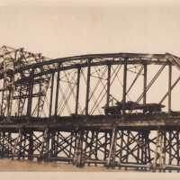          Bahia Honda bridge construction; Copyright: © Key West Art & Historical Society; Origformat: Print-Photographic
   