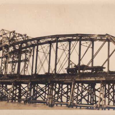 Bahia Honda bridge construction: Copyright: © Key West Art & Historical Society; Origformat: Print-Photographic