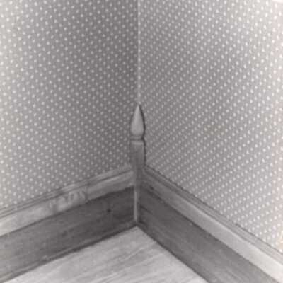 Baseboard detail in in unknown home: Copyright: © Key West Art & Historical Society; Origformat: Print-Photographic