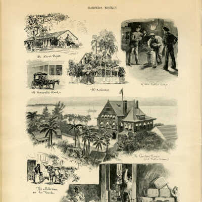 Harper's Weekly, March 21, 1898: © Key West Art & Historical Society