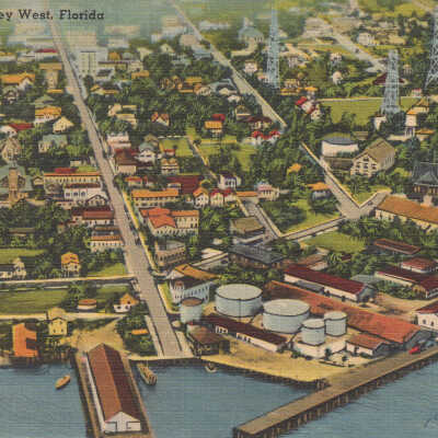 Aerial View of Key West, Florida