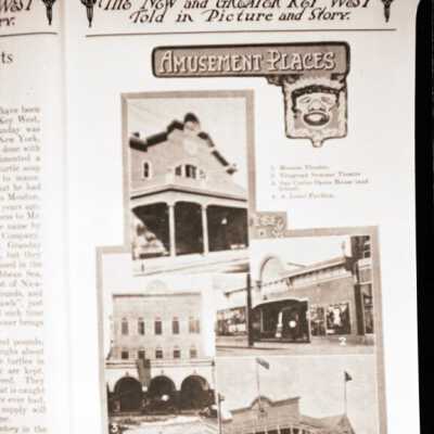 Page from 'The New and Greater Key West Told in Picture and Story': Copyright: © Key West Art & Historical Society; Origformat: Artifact