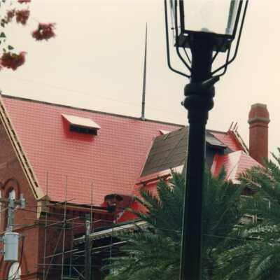 One side of the Custom House.