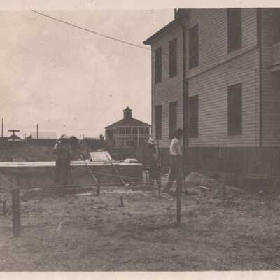 Construction site: Copyright: © Key West Art & Historical Society; Origformat: Print-Photographic