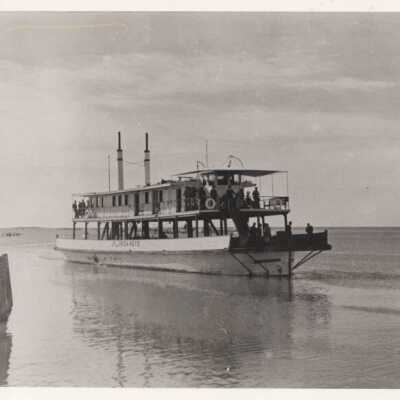 Automobile Ferry for first Oversea Highway
