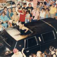 A limo in the parade.