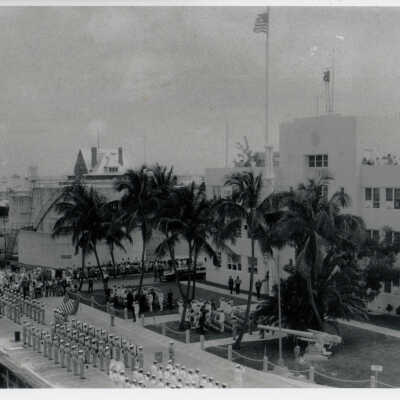 Ceremony at Naval Station Key West