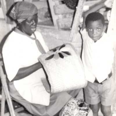 Unknown woman making a basket: Copyright: © Key West Art & Historical Society; Origformat: Print-Photographic