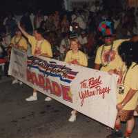 FF banner in the parade.
