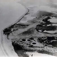 Aerial View of South Roosevelt Boulevard and Fort East Martello
