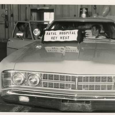 U.S. Navy hospital ambulance