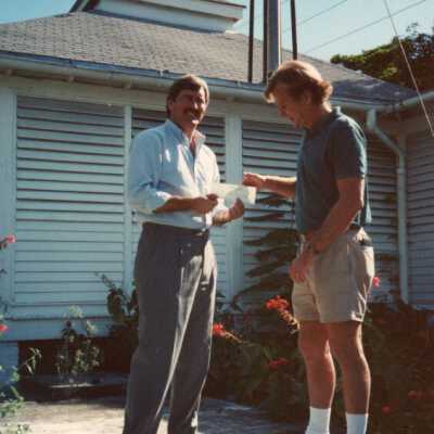 Ron Saunders and Tom Pope: Copyright: © Key West Art & Historical Society; Origformat: Print-Photographic