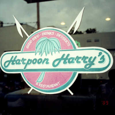Harpoon Harry's Sign