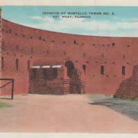 Interior of Martello Tower No. 2, Key West, Florida