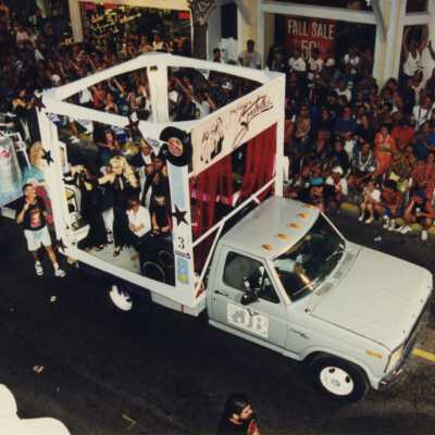 Float number 3 in the parade.
